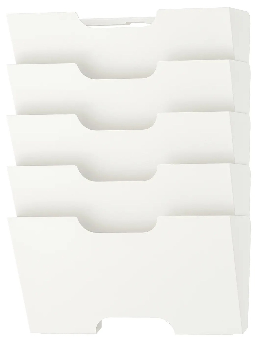IKEA KVISSLE Five-Tier Stackable Wall File/Newspaper Organizer